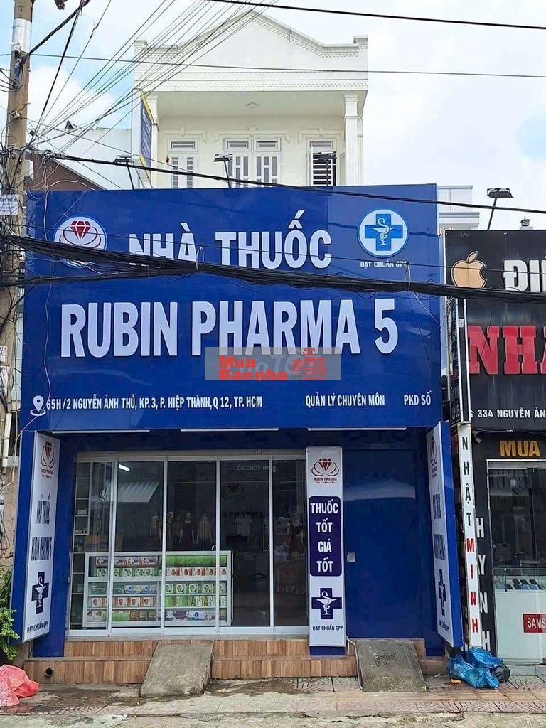 Nhà phố 2 lầu 4,9m x 25m. Mặt tiền Đường Nguyễn Ảnh Thủ