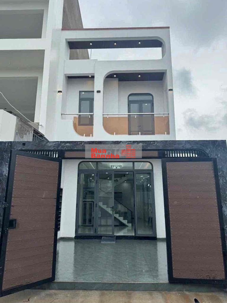 BÁN NHÀ 1 TRÊT 1 LẦU MỚI XÂY - NỘI THẤT CAO CẤP