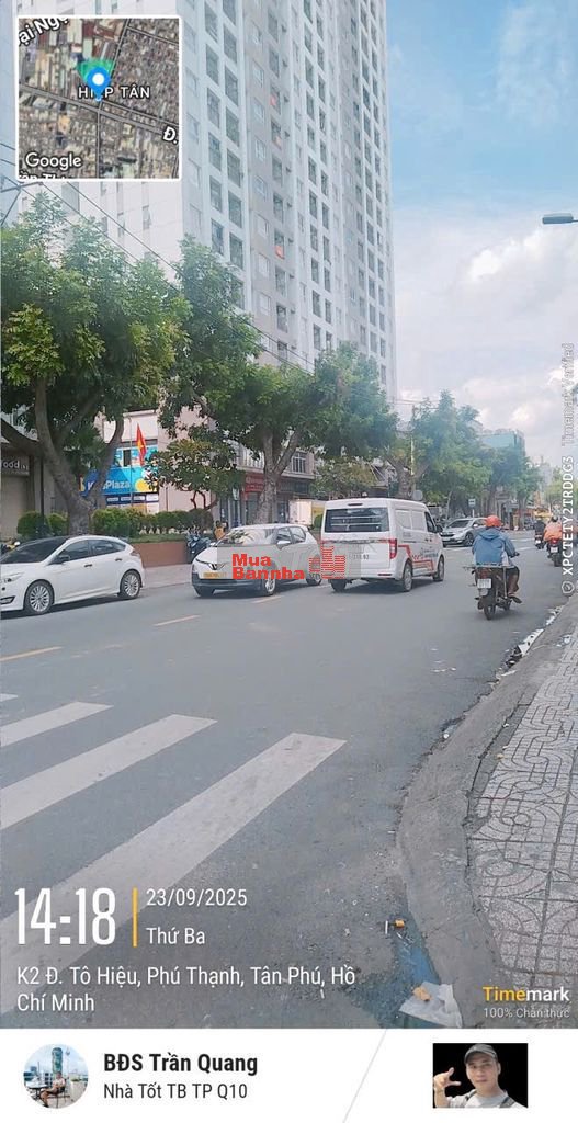 Ngộp Tô Hiệu - HXH 8m - 4x14m - 4 tầng mới ở liền - 5PN, Wc