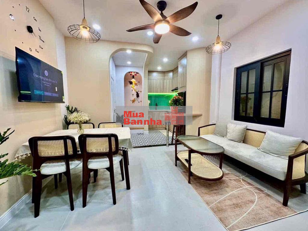 NHÀ ĐẸP LUNG LINH, FULL NỘI THẤT - LÊ VĂN SỸ - 4X6.5(26M2), 3TẦNG - NH