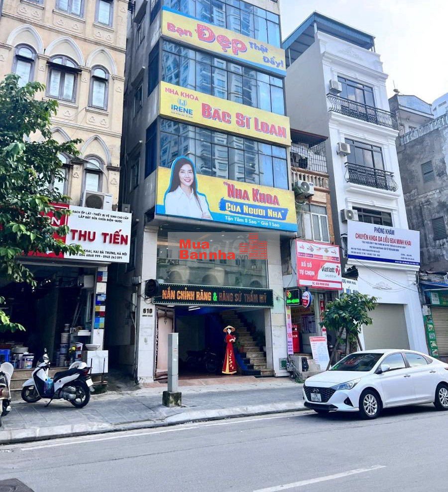 Mặt Phố Đống Đa, 8 tầng bề thế, mt 8m, vỉa hè rộng, kinh doanh sầm uất