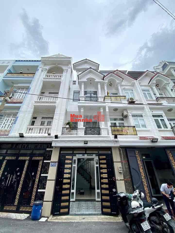 QUẬN 12. NHÀ PHỐ PHƯỜNG HIỆP THÀNH 4x15 ĐÚC 3 LẦU 1/ HẺM 10M