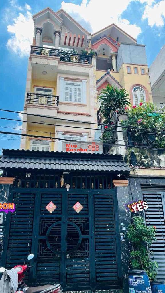 Nhà 4 Tầng- Liên Khu 5-6 Bình Tân- DT 78m2 ( 4x20 )- Nhỉnh 5 Tỷ- Hẻm X