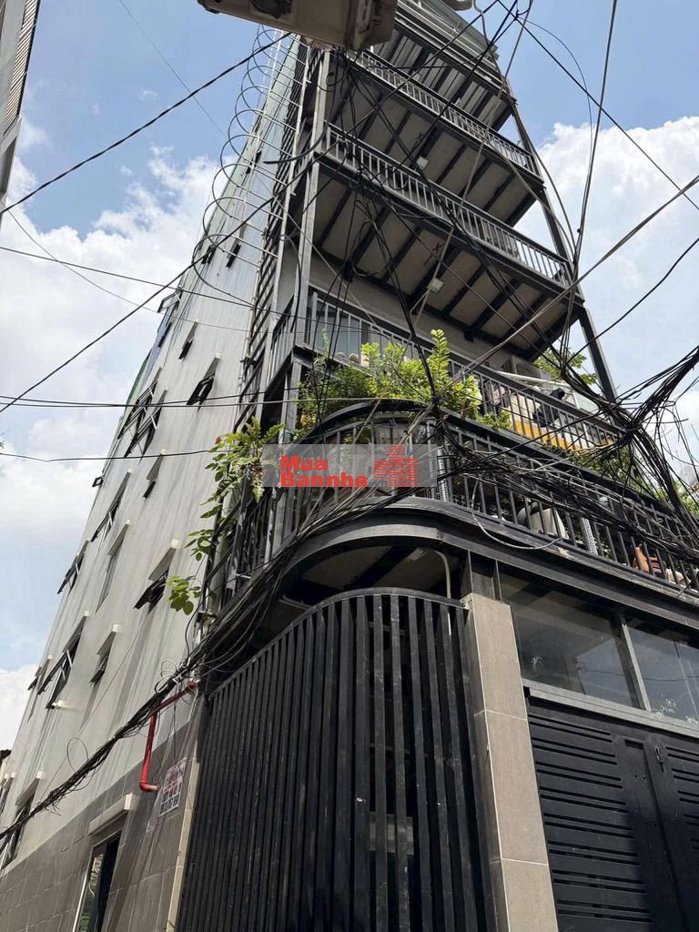 Dòng tiền 100tr/tháng, hẻm xe hơi Phan Đăng Lưu, 14 phòng, 4.3x17m