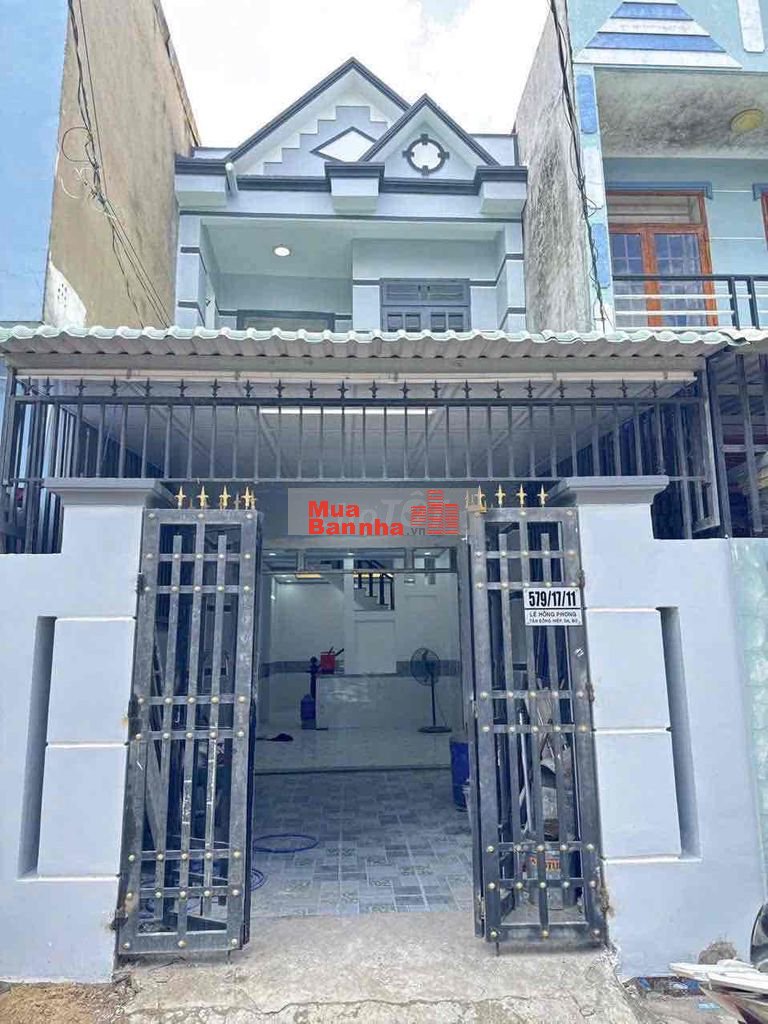 Nhà gần ngã Tư Chiêu liêu, P Tân Đông Hiệp, Tp Dĩ An.