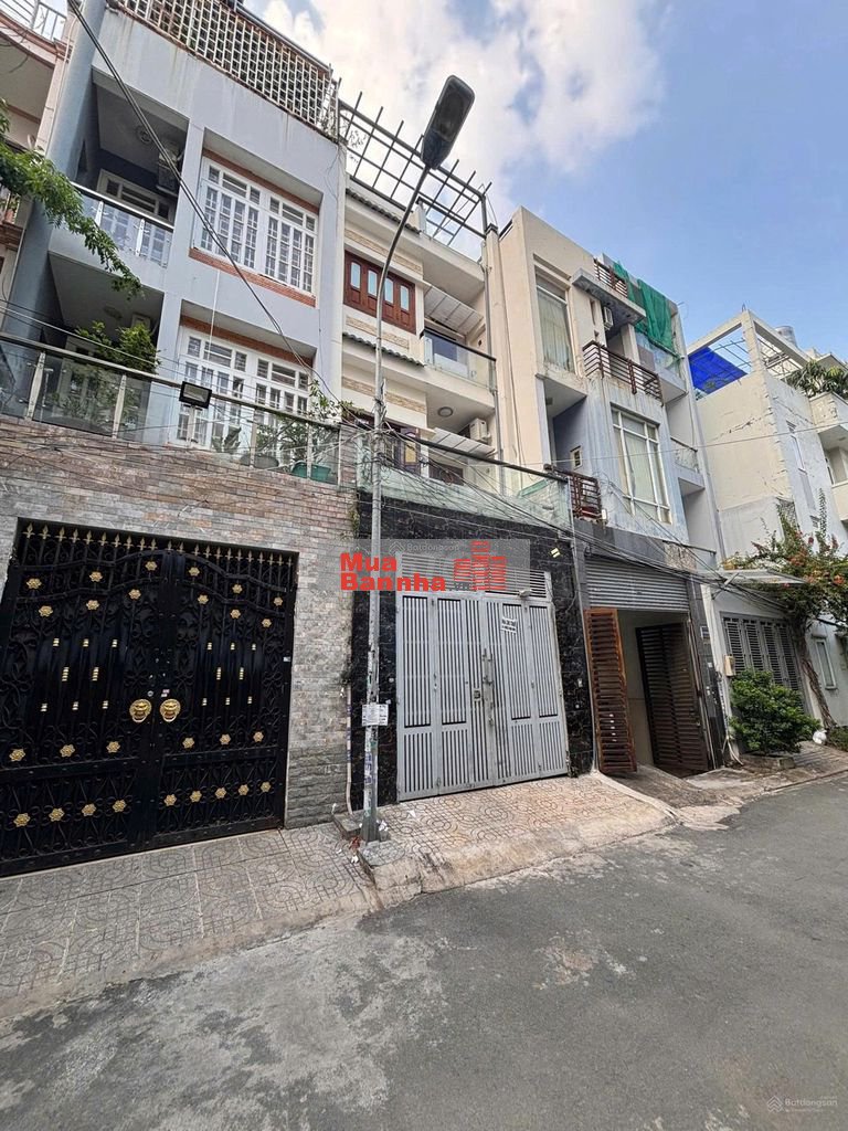Bán nhà đường 8m Đặng Thùy Trâm P13 Bình Thạnh 4 tầng cho thuê 25Tr