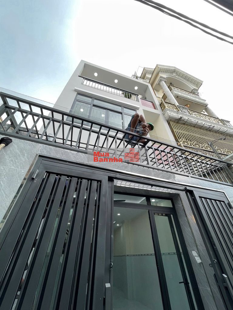 Bán nhà 4 tầng, hẻm thông Phạm Thế Hiển P5-Q8