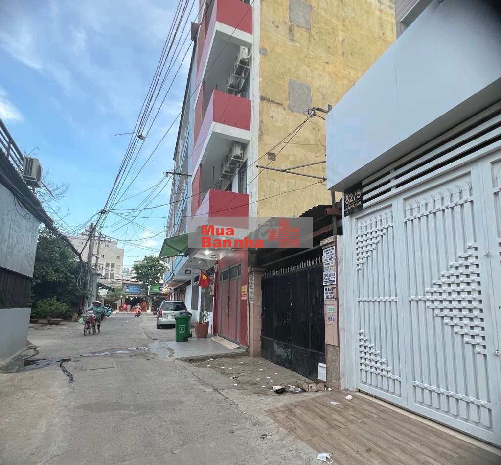 Bình Thạnh, Chu Văn An bán nhà hẻm xe tải, 80m2, 5 phòng, chỉ 14,7 tỷ
