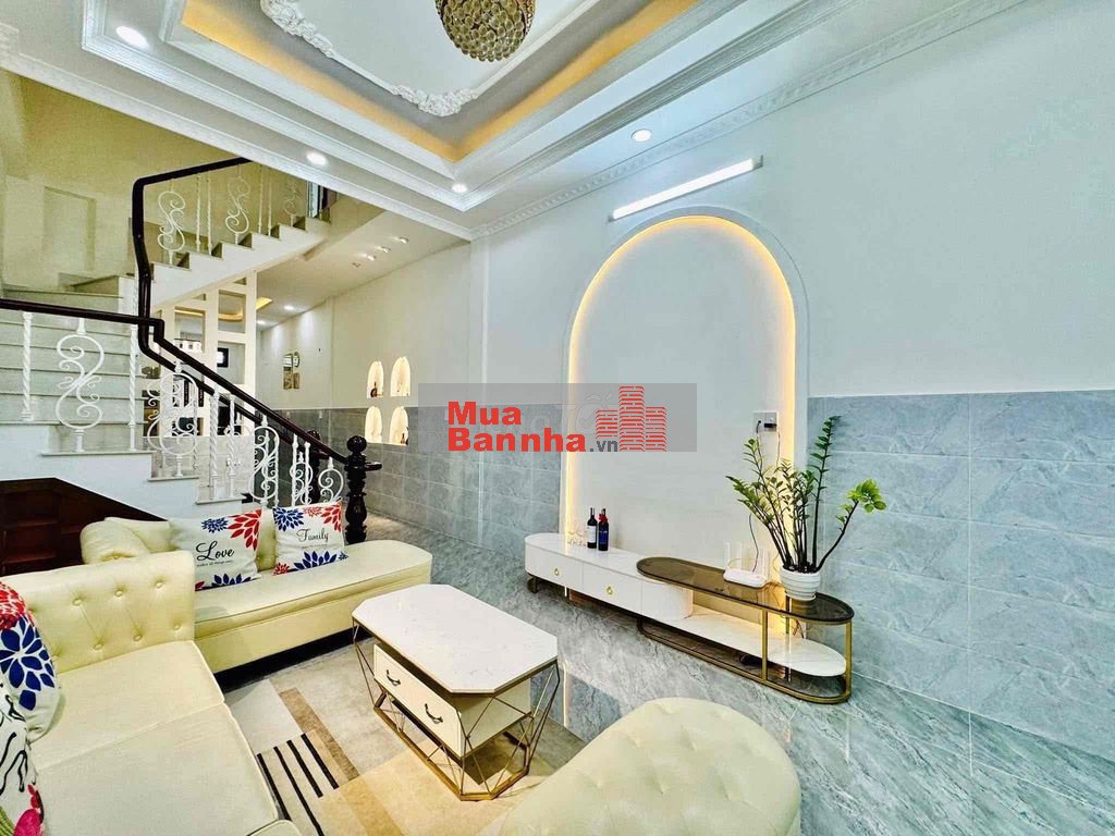 Nhà góc 2 mặt hẻm oto 6m,4 phòng ngủ,đường Phan Văn Trị, Q. Bình Thạnh