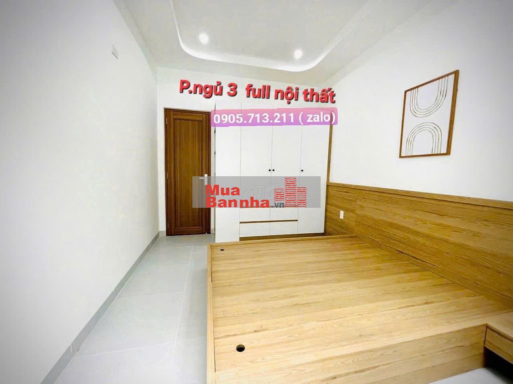 Bán nhà 2 tầng hoà thọ đông 100m2 đường 5M thông thoáng