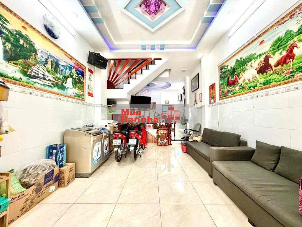 CẦN BÁN NHÀ 2 LẦU 4 TỶ HÀ HUY GIÁP THẠNH LỘC QUẬN 12 KỀ BÊN GÒ VẤP