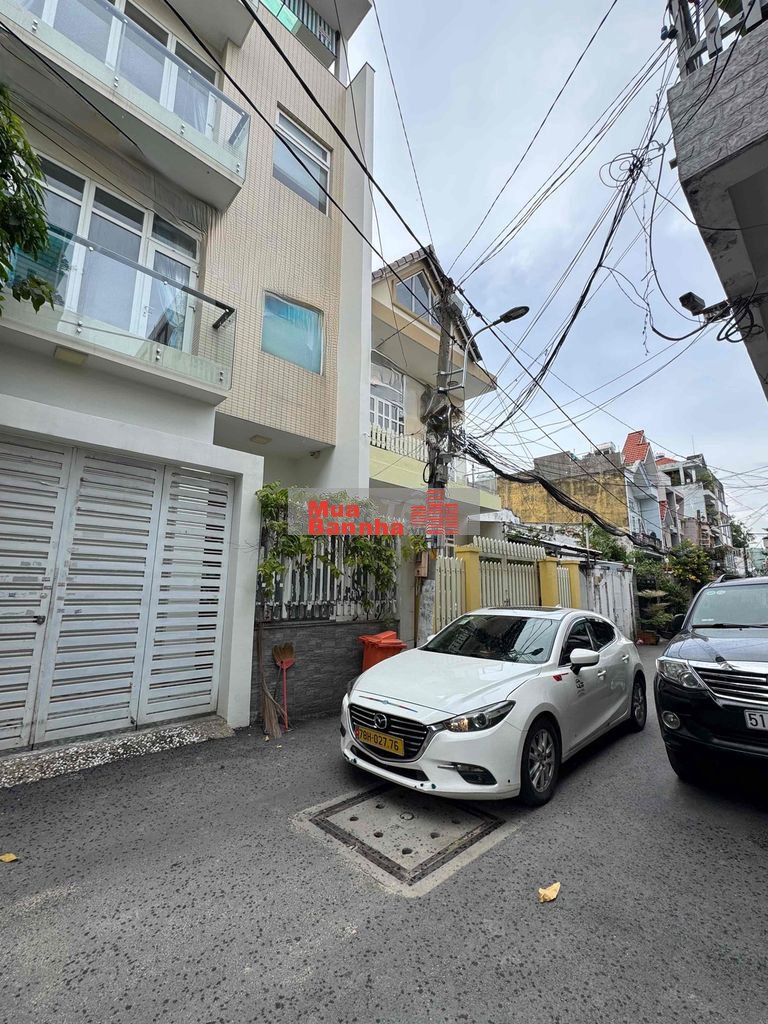 NHÀ BÁN P17 GÒ VẤP. 4 TẦNG 6,5x15 (91M2). OTO ĐỂ GARA. SHR VUÔNG A4