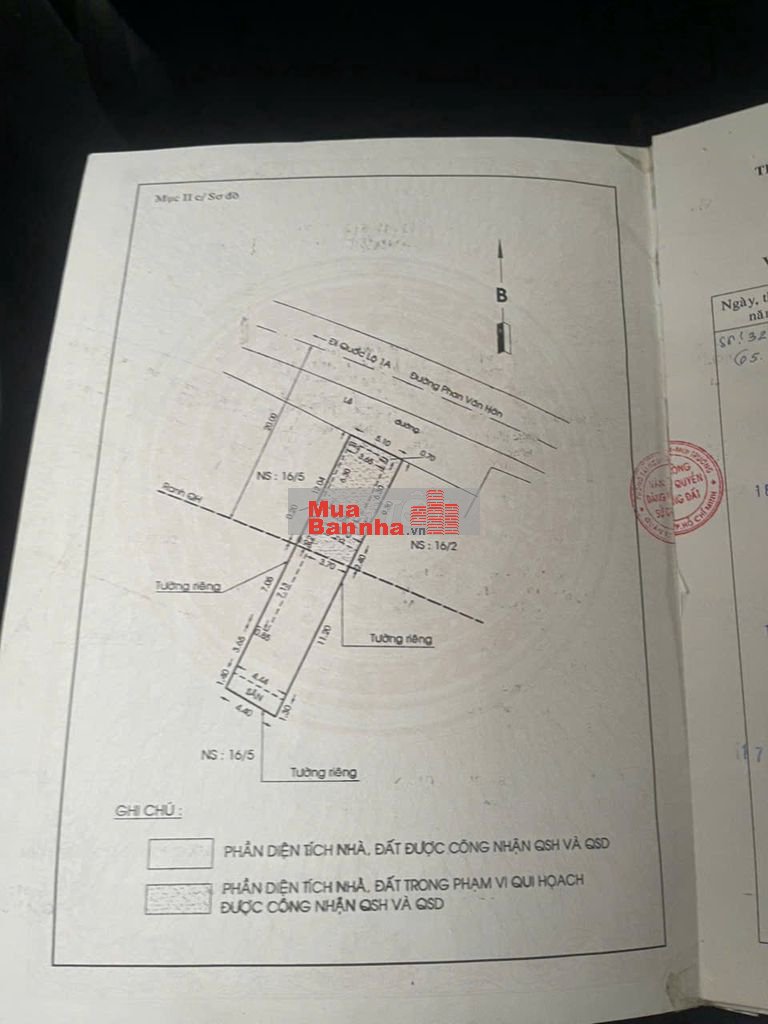 Nhà mặt tiền Phan Văn Hớn, TTN, Q12, DT: 114m2 giá 12,5 tỷ