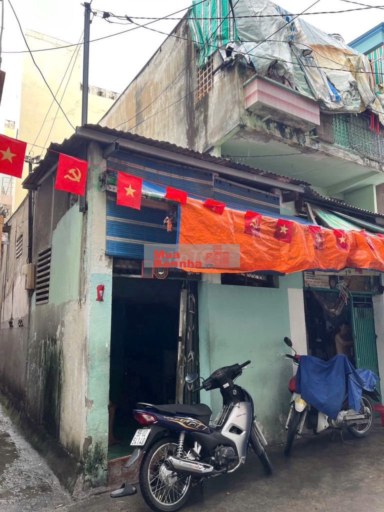 Nhà Bán Hoà Hưng Quận 10 1 trệt 1 lầu nhà nát tiện xây mới