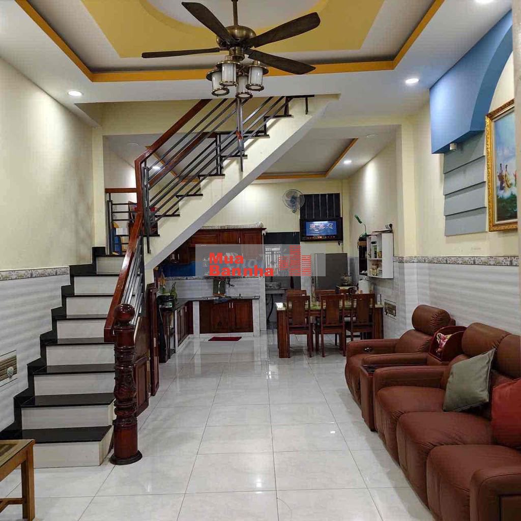 Nhà 1 trệt 2 lầu đẹp 4x16m Shr 1/20m đg lớn ngay trường Nguyễn Hữu Câu