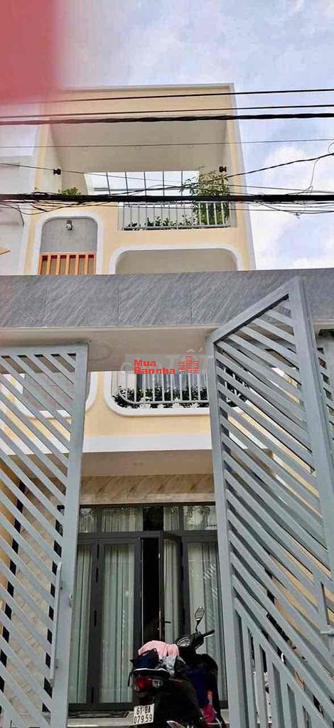 nhà 1 tret 2 lâu TDC Phú Tân gần trường TH Phú Tân, Nhà 4 PN 3wc