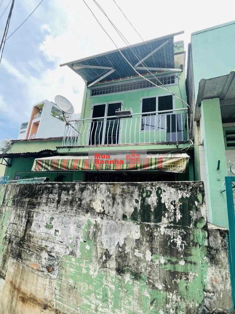 CC bán nhà hẻm thông Nguyễn Văn Nghi,f7,dt 38m2, trệt, lầu, Đông Nam