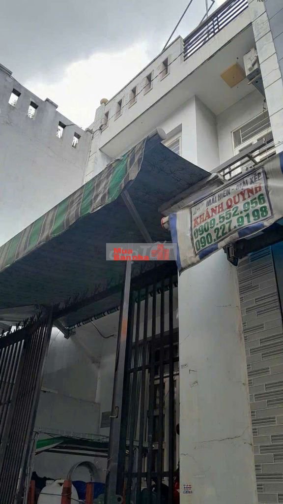 Cần bán nhà P.TTN Q12.DT 4*12 .1 trệt 1lầu 3PN 3WS hẻm ba gác