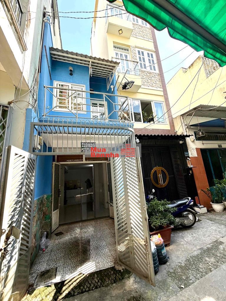 Nhà đúc Trệt lầu 3pn 3wc nở hậu hẻm thông tứ tung