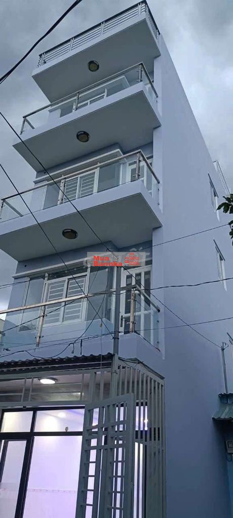 Cần bán gấp nhà P TTN Q12 gần trường học.DT 4*15 .1 trệt 4lầu 4PN 5WS