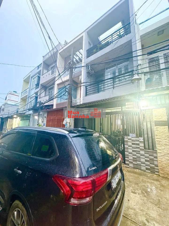 Nhà 1 trệt 2 lầu ngay Lê Văn Quới, BHHA, Bình Tân đường oto, 4PN 3WC