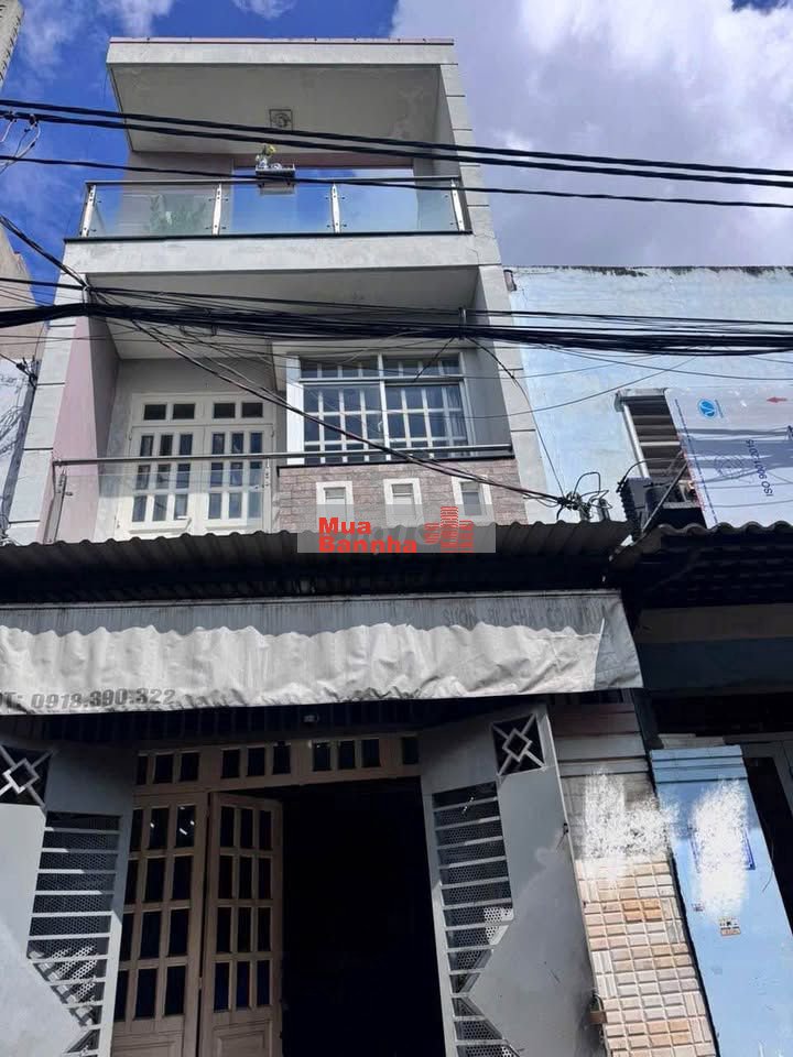 Nhà 1 trệt 3 lầu ngay Mã Lò, BHHA,Bình Tân đường 7m, gần Lê Văn Quới