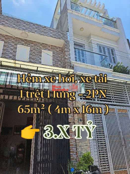 Bán nhà Bình Tân, Hẻm xe hơi, xe tải tới nhà Tỉnh Lộ 10 - 378