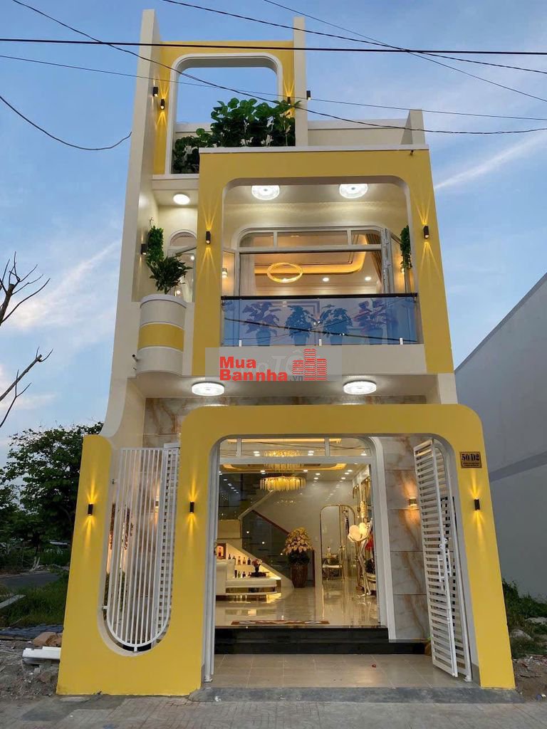 NHÀ HAI MẶT TIỀN MỚI XÂY KHU DÂN CƯ TRƯỜNG AN TRUNG TÂM TP VĨNH LONG