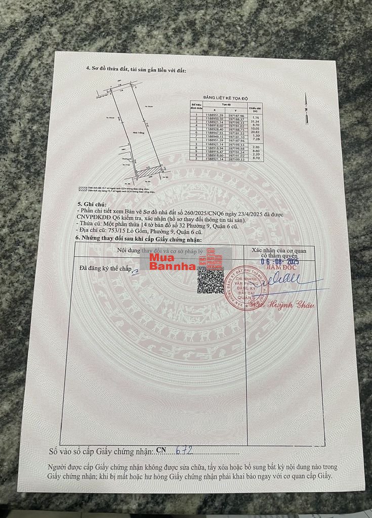 ✅ BÁN NHÀ HẺM 753/15 LÒ GỐM, QUẬN 6, 244M2, CHÍNH CHỦ BÁN GẤP 16.5 TỶ