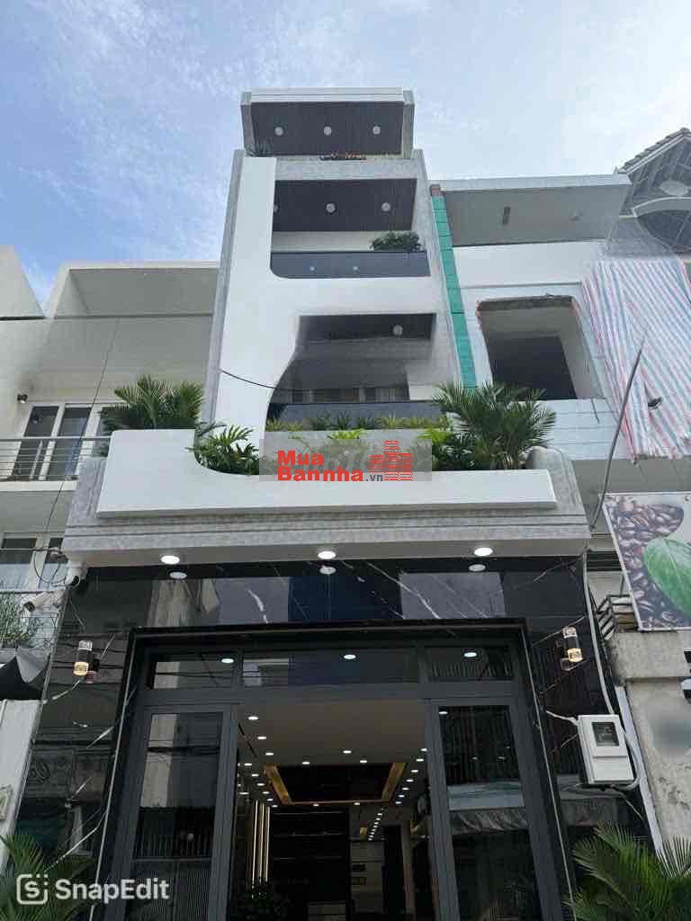 NHÀ MẶT TIỀN ĐẸP LUNG LINH- 5 TẦNG - 4x23M - CÓ THANG MÁY FULL