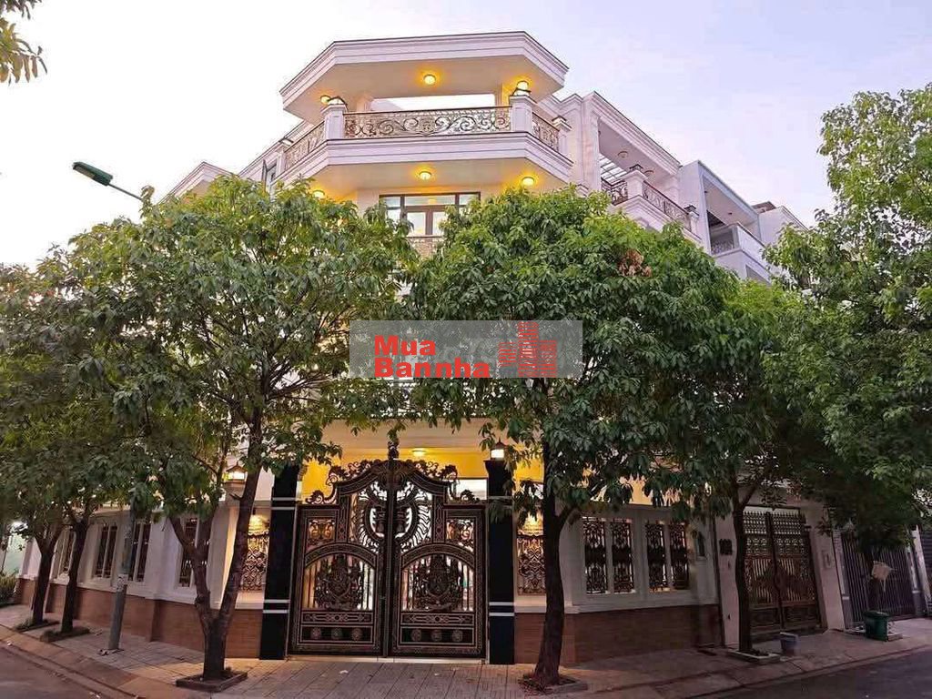 Biệt thự đẹp 8m x 20m. 3 tầng Góc 2MT KDC Hiệp Thành city