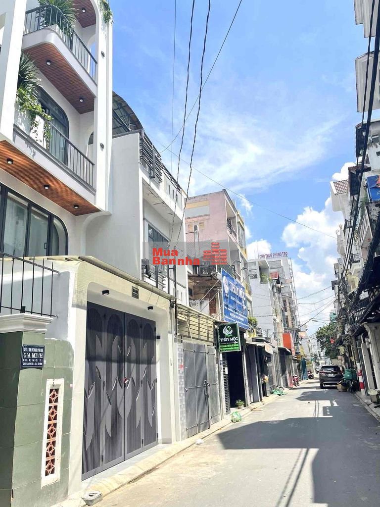 bán nhà p15 tân bình - 79 m2 3 tầng 6 tỷ nhỉnh hẻm 8 m oto ngủ nhà