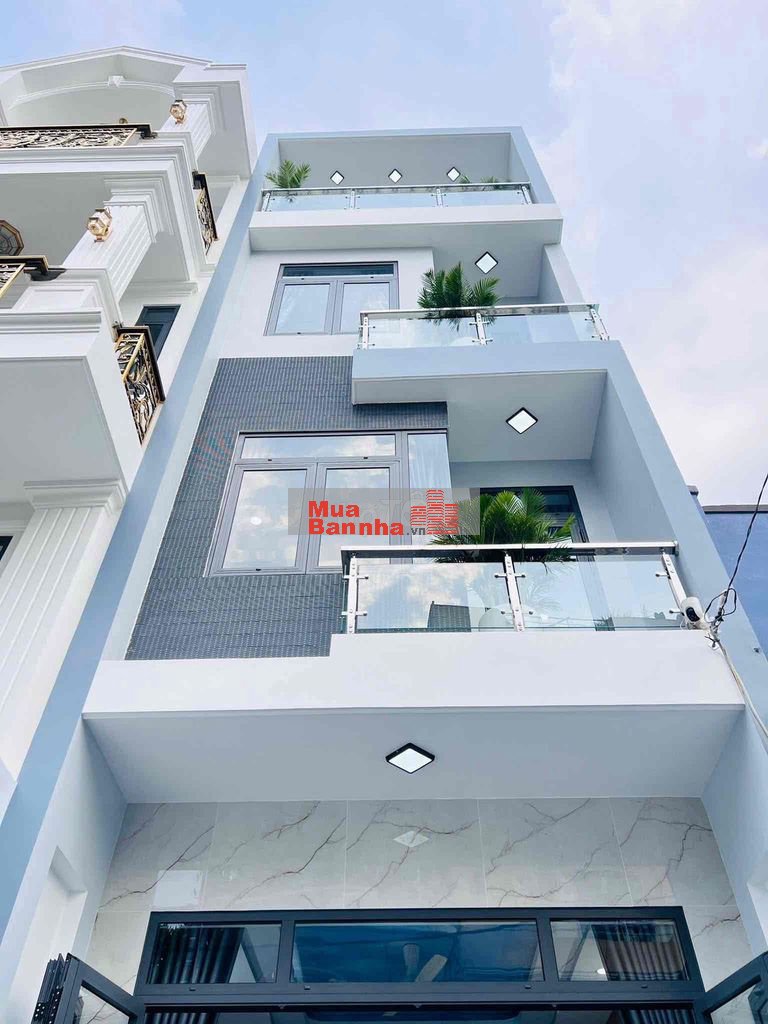 Nhà 4 Tầng 4x19. đường Thới An 16. gần Lê Văn Khương. tiện ích đầy đủ