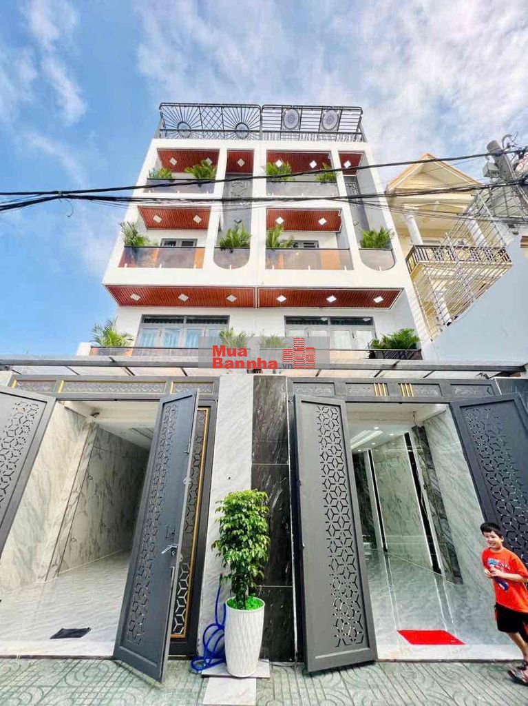 Nhà Phố 4 Tầng Mái Đúc, Full Nội Thất, Sát Mặt Tiền Đường, Nhỉnh 6T