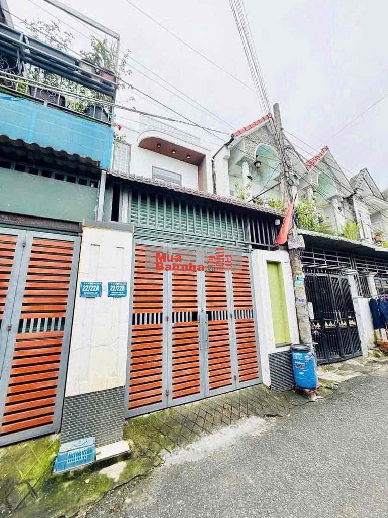 Nhà Trệt Lầu Mới Đẹp Hoàn Công Gần SVĐ Đông Hoà