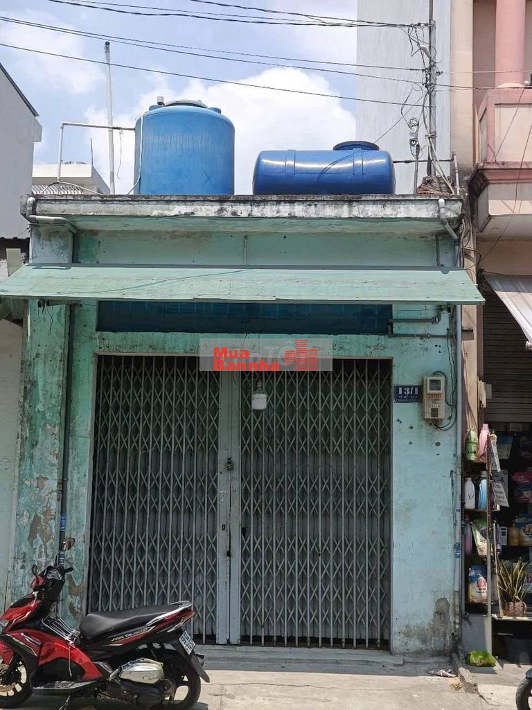 Nhà gác lửng 4x20 mặt tiền Trần Quang Cơ có 2 mặt tiền trước sau