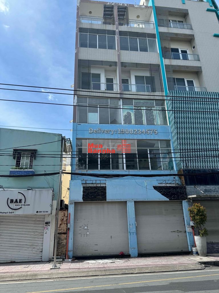 Bán nhà mặt tiền hưng phú p9q8 dt ngang 7m