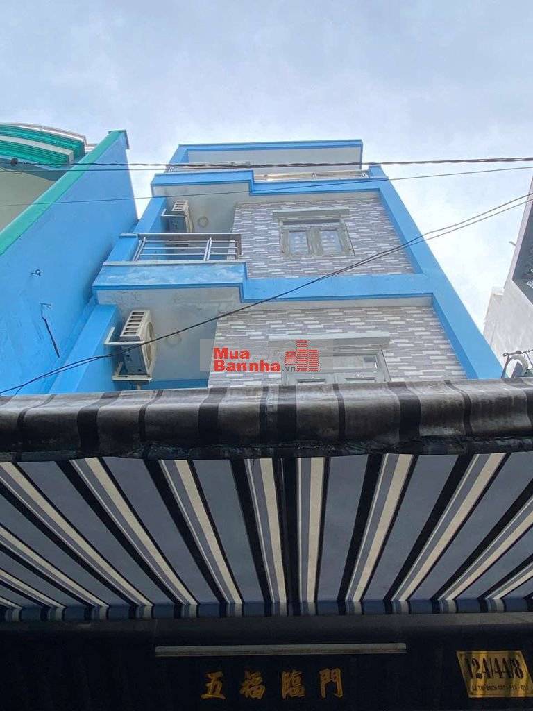 6.5 tỷ - HẺM 351 Lê Đại Hành Q11 - 4 tầng KIÊN CỐ, khu HIẾM NHÀ BÁN