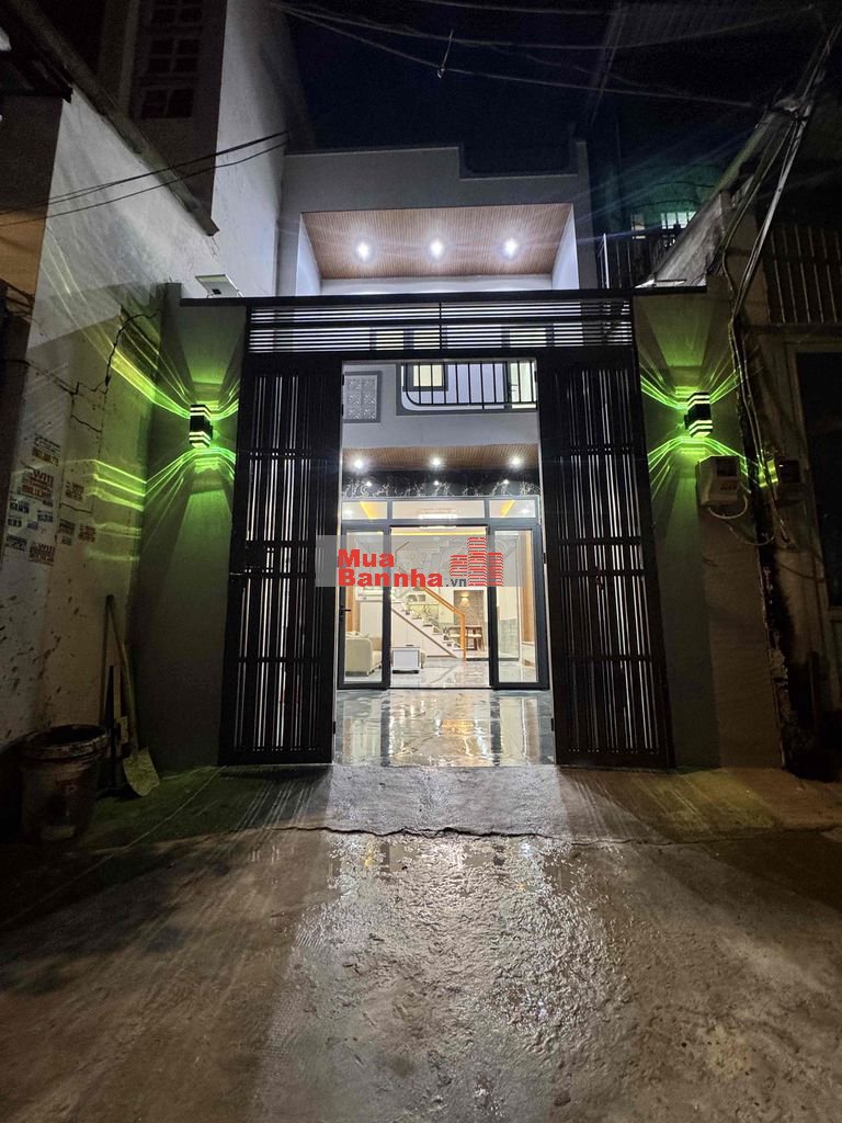 nhà đẹp 1 trẹt 1 lầu xã trung chánh. gần coopmart gần trung tâm an suo