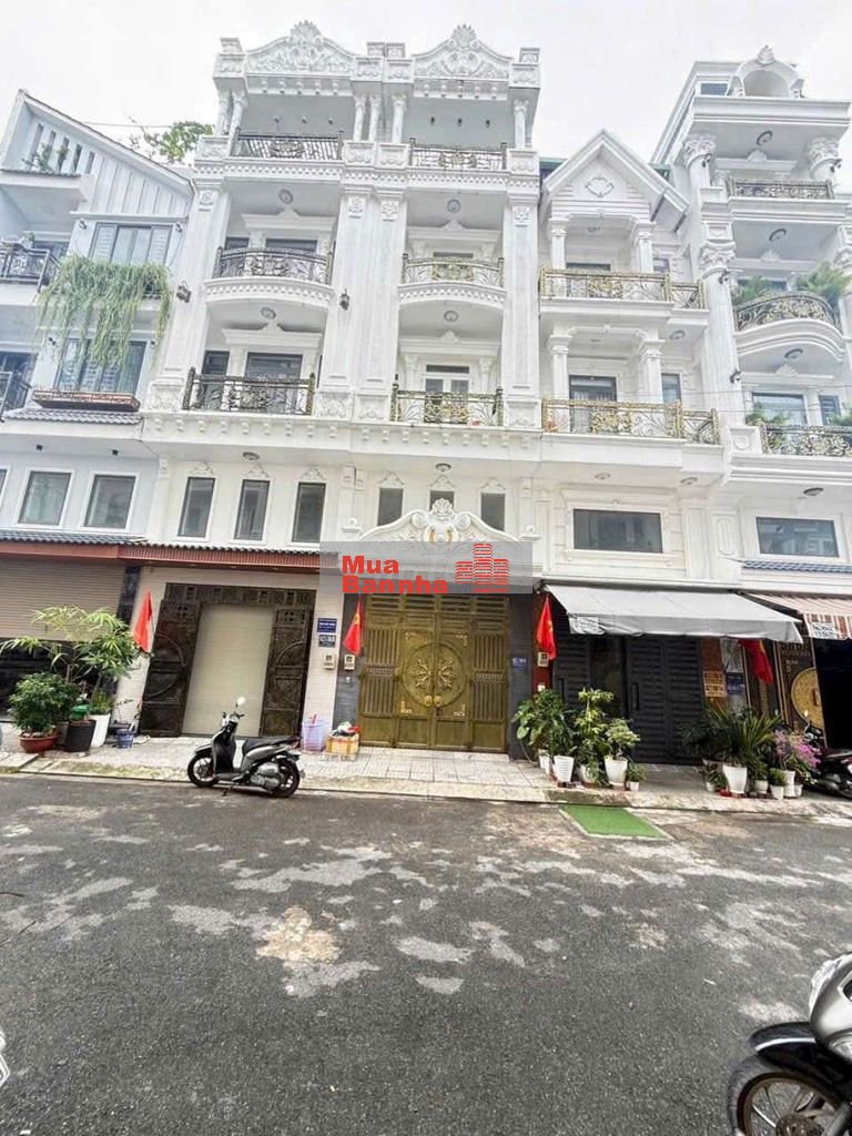 Nhà phố 4x13m 1lững 3lầu đường 12m khu đồng bộ Vip Trần thị hè