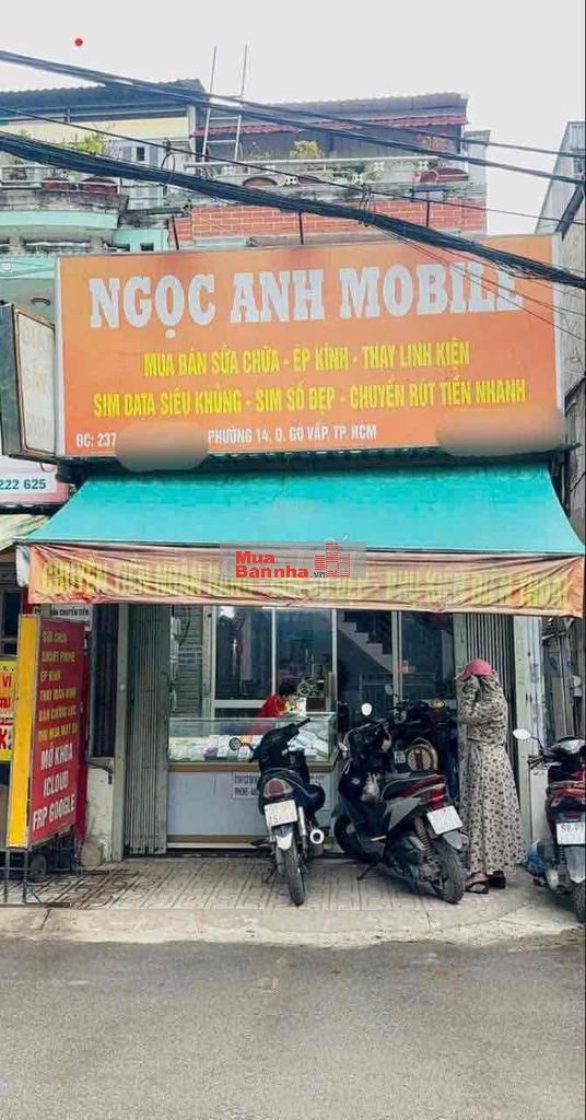 Bán nhà phố mặt tiền kd đối diện chung cư