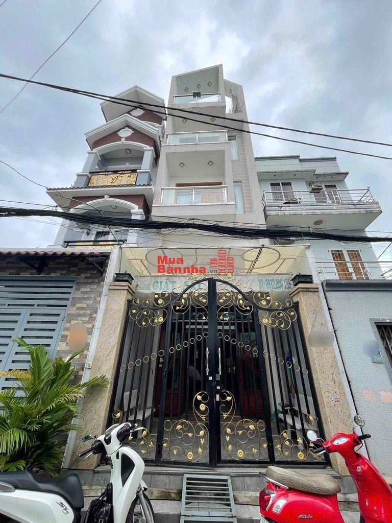 Q.Bình Tân Nhà Nằm Sau Lưng Aeon Bình Tân DT: 4.1 x 14