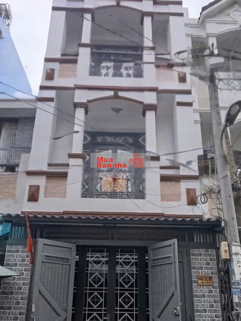 Nhà Đẹp 3 Tầng – Hương Lộ 2, Bình Trị Đông, Bình Tân