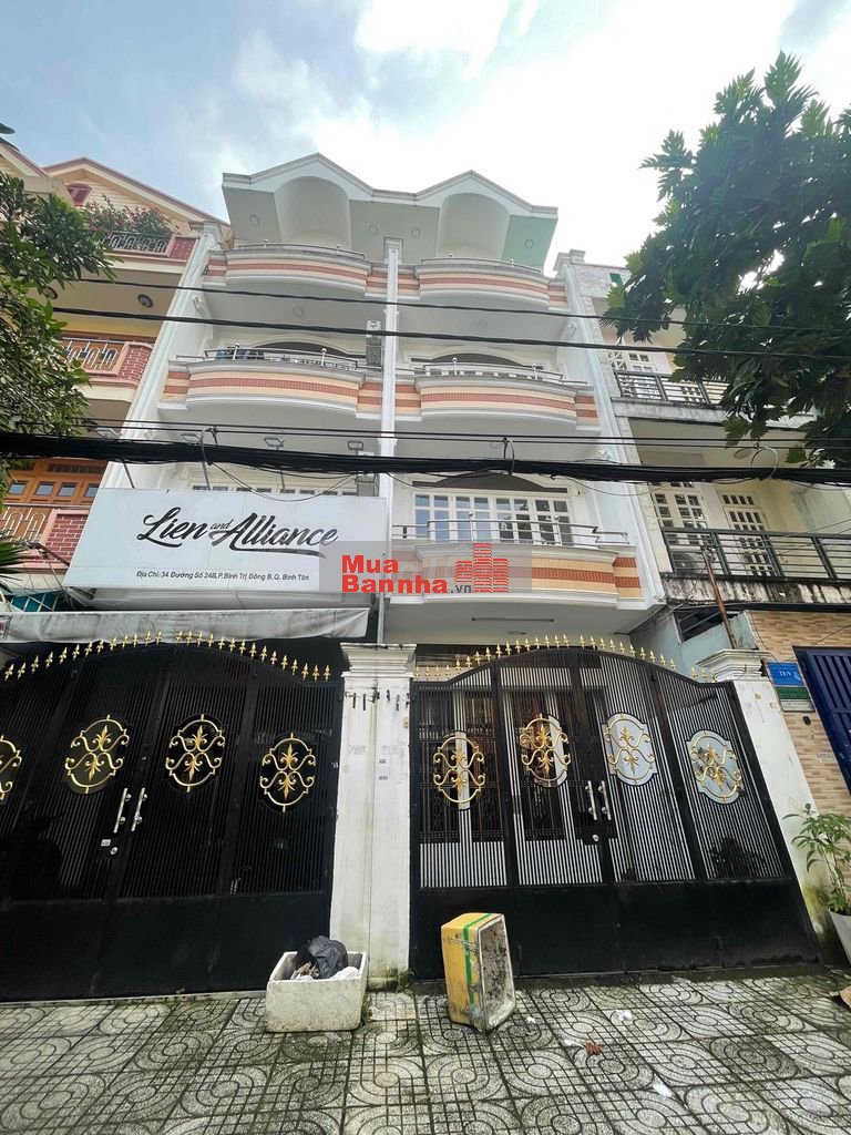 Nhà mặt tiền đường số 24B khu tên lửa DT: 4x20m 3.5Tấm giá tốt 10tỷ