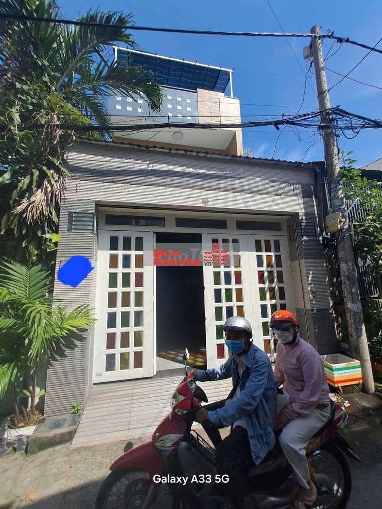 💥Bán Gấp nhà 1trệt 2lầu 4pn 4wc 1bếp DT 4,6X24 Sổ hồng hoàn công