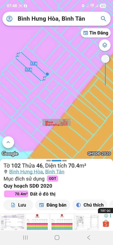 Giá Chỉ 4.x Tỷ Sát Mặt Tiền – 70m² – 2Tầng Bình Tân Kế Tân Phú –Hẻm 3m