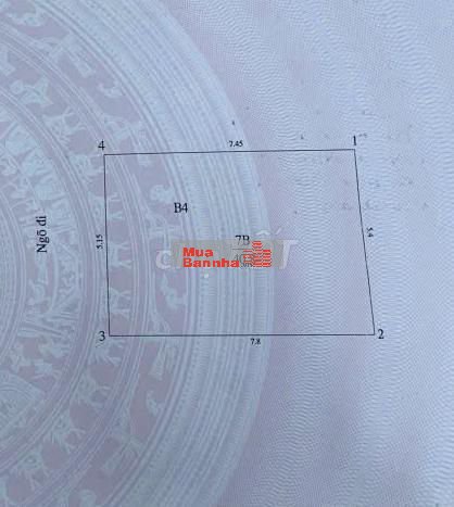 45m² ĐÀO TẤN mặt tiền 5m - ngõ rộng, thoáng sáng, gần mặt đường.