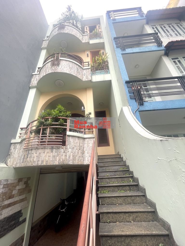 Hầm + 4 lầu, sát sân bay Tân Bình, 6 phòng ngủ, 4x24.5m vuông,