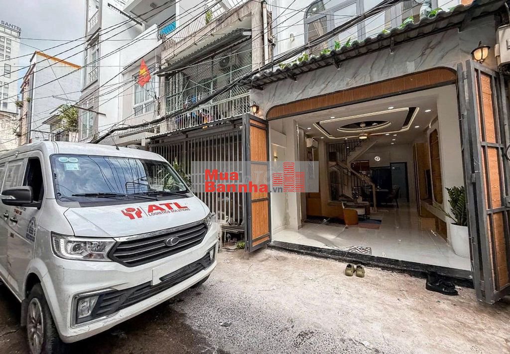 Hẻm xe hơi thông - Bạch Đằng - 45m2 ngang 3.8m, 3 tầng, 3 phòng ngủ.