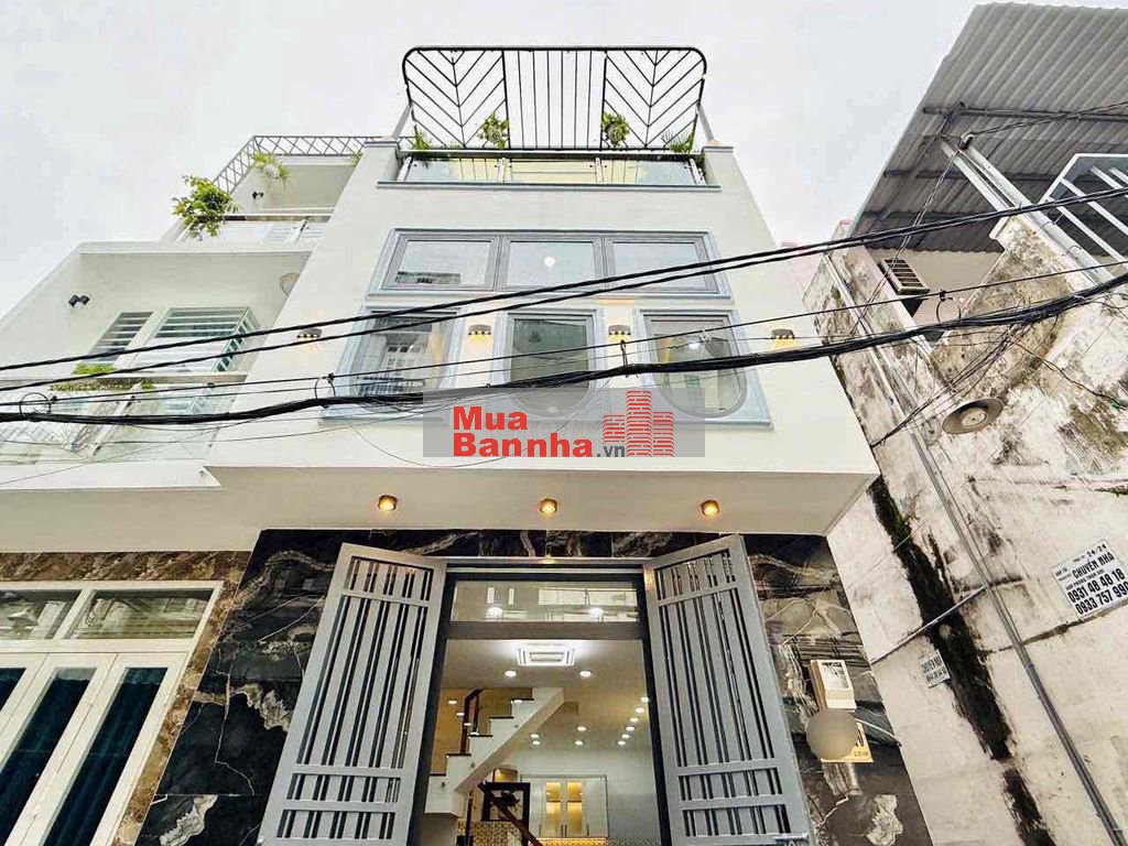 Lên sóng siêu phẩm 2 lầu 3pn full nội thất hẻm xe hơi đậu cửa